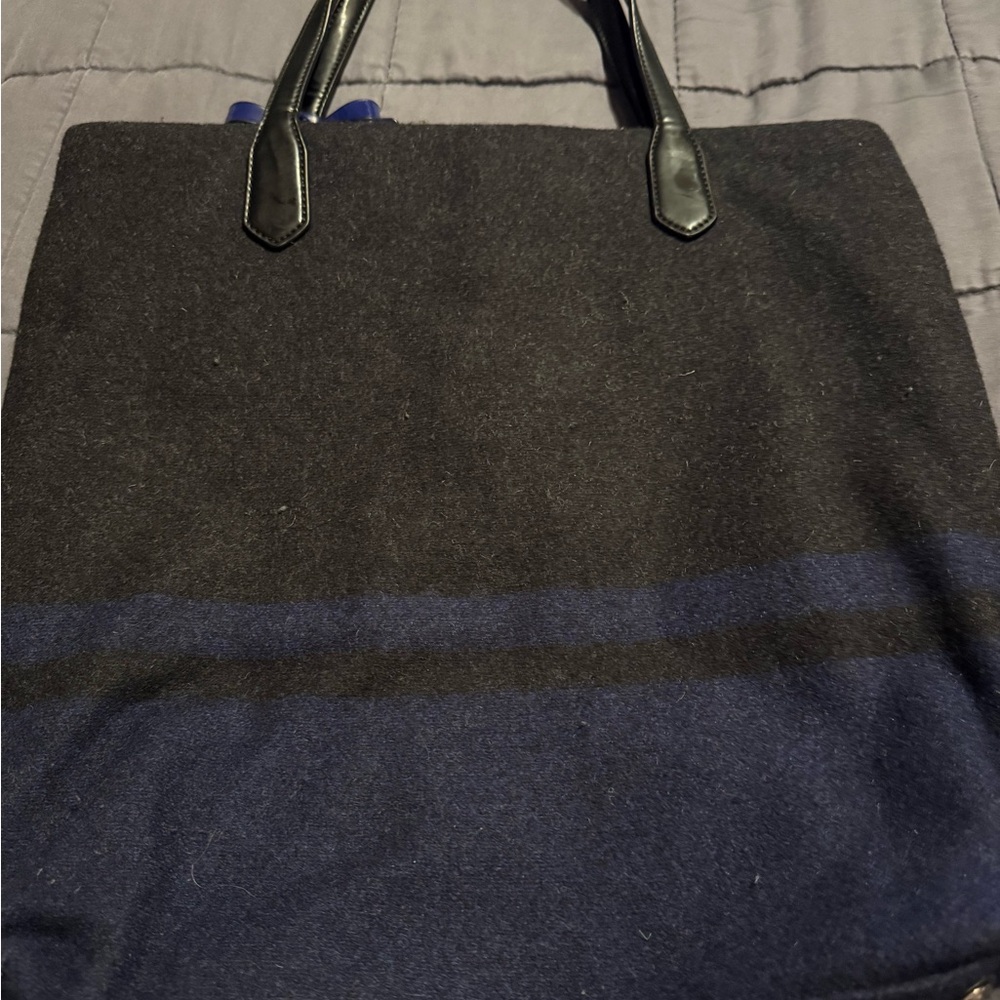 Coach Black and Blue Shoulder Bag